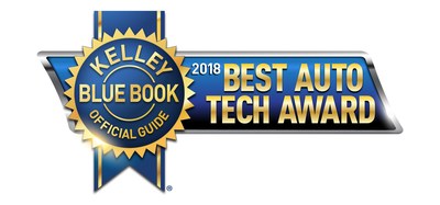 Kelley Blue Book names 2018 Best Auto Tech Award winners.