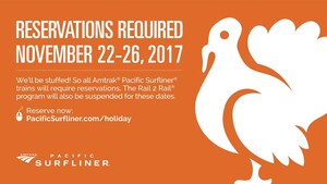 Extra Amtrak Railcars Onboard for Thanksgiving Travel