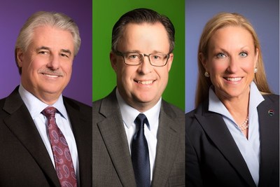 Pictured above (l. to r.): Jerry MacCleary, named chief executive officer of Covestro LLC; Dr. Erik Haakan Jonsson, successor to MacCleary as president and managing director of Covestro LLC; and Christine Bryant, successor to MacCleary as head of the Polyurethanes business unit in North America.