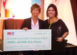 AADOM Presents Fifth Annual Green Leader Award To Surf City Dental's Ruby Eaches