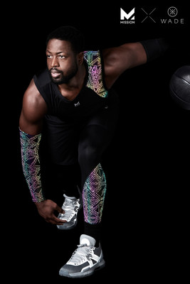 Dwyane Wade in the MISSION x Wade Collection