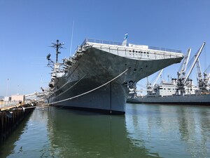 USS Hornet Museum receives face-lift, courtesy of AkzoNobel