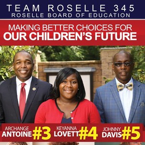 Team Roselle 345 Wins Big in the Roselle Board of Education Race