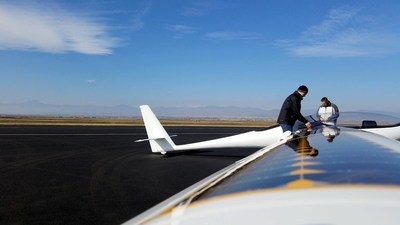 Bye Aerospace StratoAirNet with integrated wings populated with SolAero Solar Cells