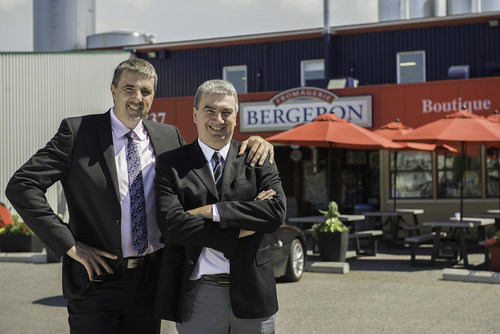 Roger Bergeron and Mario Bergeron, Owners (CNW Group/Fromagerie Bergeron inc.)