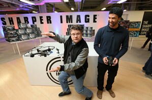 Sean Astin Celebrates Official Opening Of Sharper Image® Holiday Pop-Up Shop In Times Square