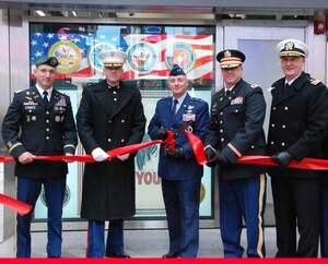 The U.S. Military Reopens Its Times Square Recruiting Station