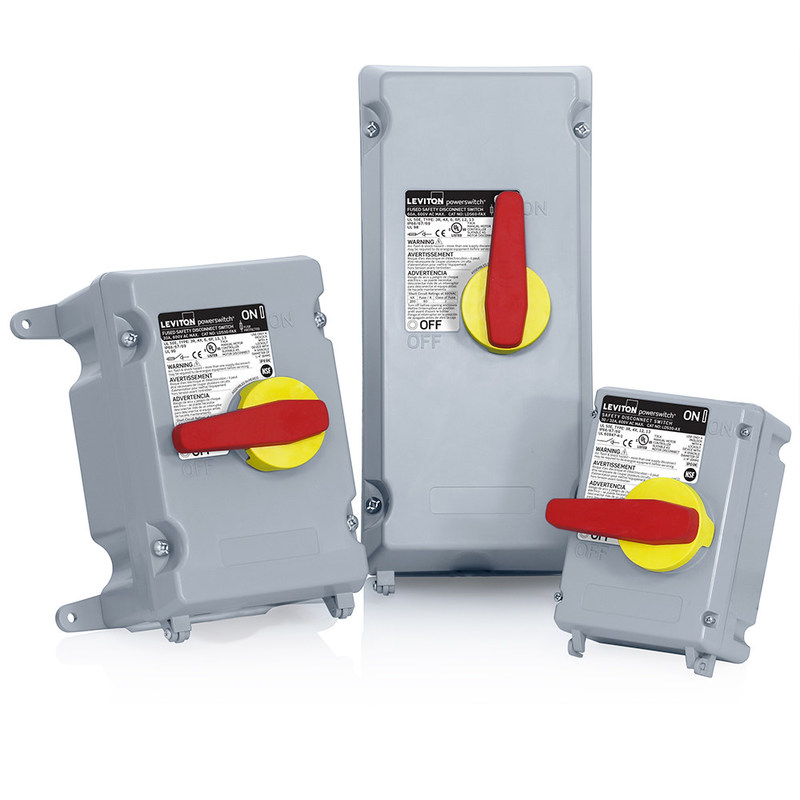 Leviton Launches Complete Line Of Powerswitch® Disconnect Switches