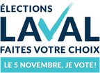 Résultats officiels de l'élection municipale lavalloise du 5 novembre 2017
