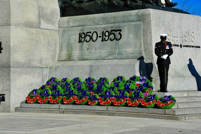 Remembrance Day Ceremony (CNW Group/The Royal Canadian Legion Dominion Command)