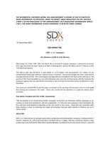 SDX Energy Inc. ("SDX" or the "Company") - Gas discovery at KSR-15 well, Morocco (CNW Group/SDX Energy Inc.)