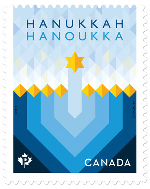 Postes Canada émettra un timbre de Hanoukka afin de souligner les huit jours de la fête des Lumières