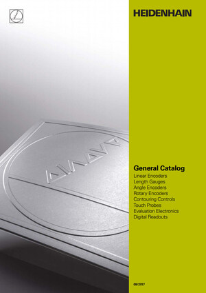 HEIDENHAIN's New General Catalog Showcases Latest Advances in Motion Control Components