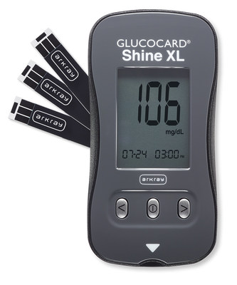 GLUCOCARD Shine XL blood glucose monitoring system is now available for order from ARKRAY USA.