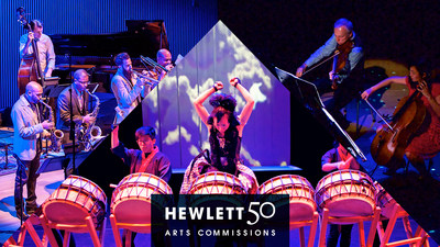 Recipients of 2017 Hewlett 50 Arts Commissions for music composition include (l-r) SFJAZZ, Dohee Lee, and Kronos Quartet.