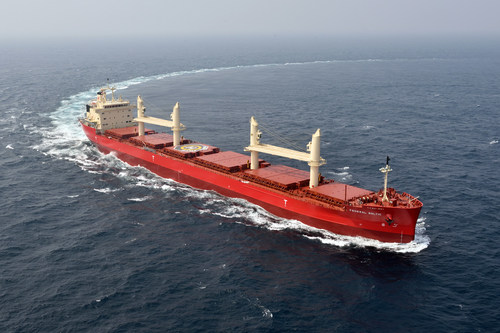 The Federal Biscay is one of Fednav’s vessels that have received the CLEAN notation from DNV/GL (CNW Group/Fednav Ltd.)