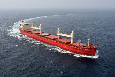 Le Federal Biscay est un des navires de Fednav ayant reu la notation CLEAN de DNV/GL (Groupe CNW/Fednav Ltd.)