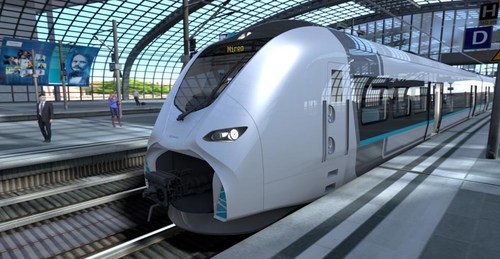 Mireo is Siemens' new regional and commuter train platform (CNW Group/Ballard Power Systems Inc.)
