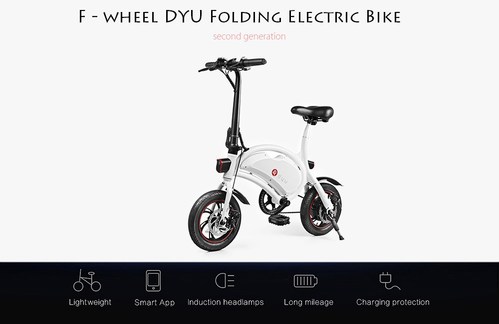 DYU Folding Electric Bike