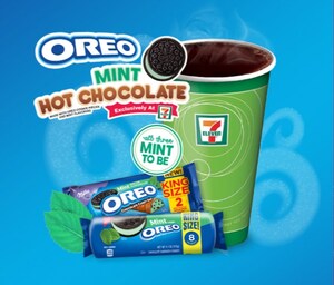 Exclusive 7-Eleven® OREO Mint Hot Chocolate is in Mint Condition