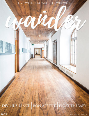 Get inspired to connect within and nourish mind, body & soul through slow food, soulful retreats, holistic wellness, & flotation therapy. Cozy up and enjoy. (CNW Group/Wander Magazine)