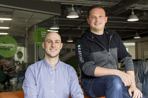 EatStreet co-founders, Alex Wyler (CTO) and Matt Howard (CEO)