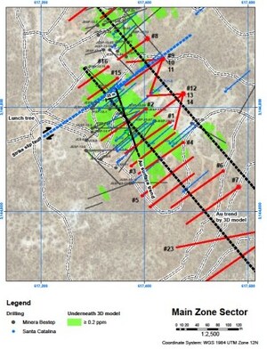 Colibri Confirms New Drill Targets on Pilar Property Using 3D Modelling Software