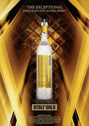 Stoli® Vodka Unveils Innovative New Design for Super-Premium Stoli® Gold