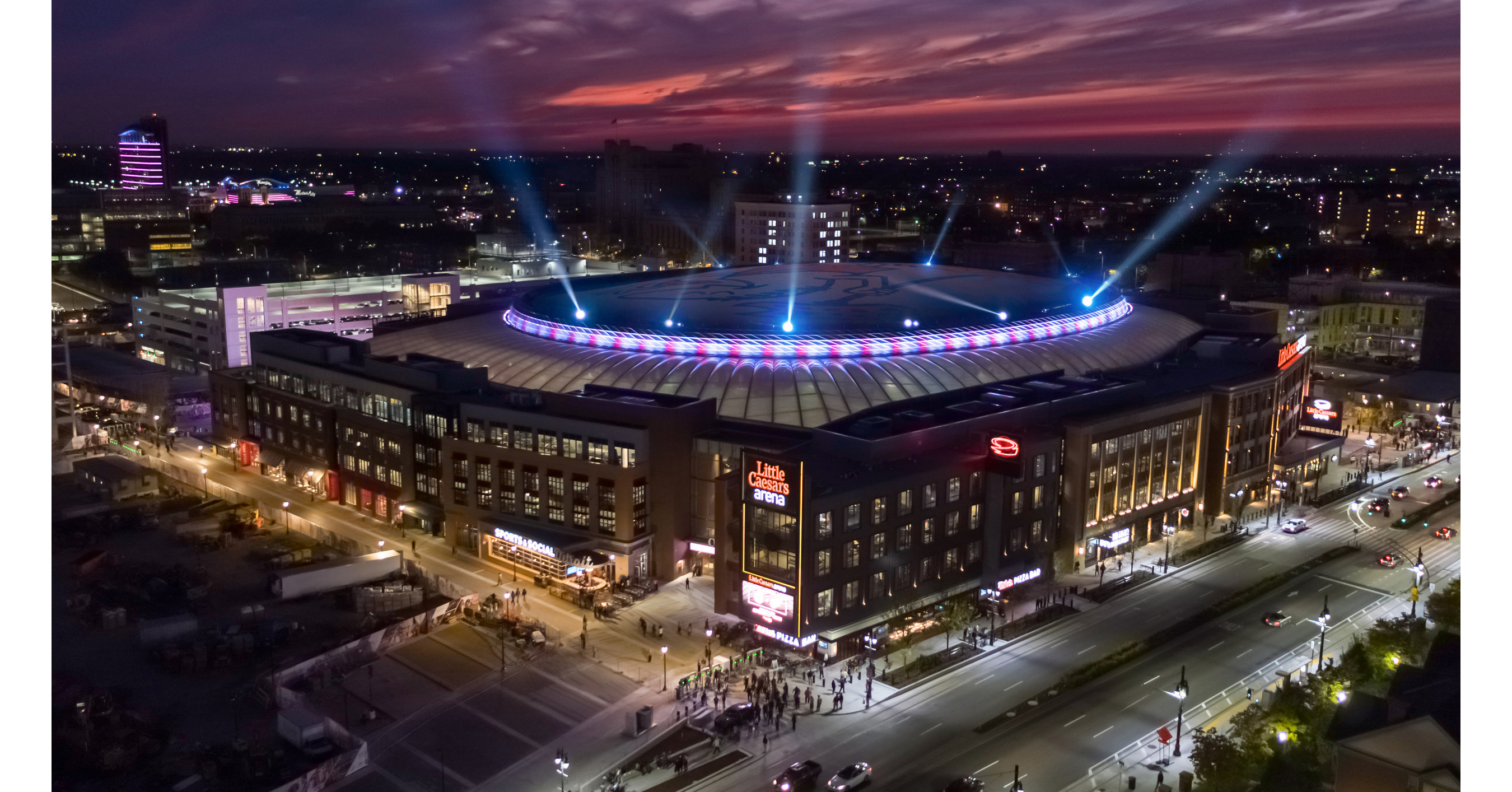 CenturyLink connects Little Caesars Arena in Detroit to the digital world