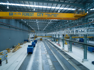 Forest City's industrial parkserving the construction industry