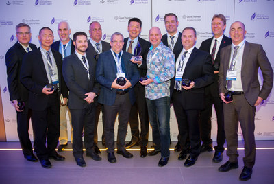 The Private Business Growth Award Top 10 finalists. (CNW Group/Private Business Growth Award)