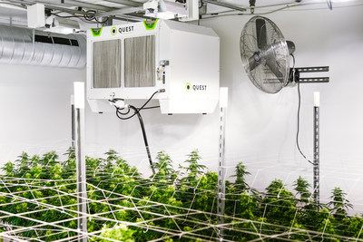 The Quest 506 is the first 500-pint dehumidifier engineered specifically for cannabis growers. For more info, visit: questhydro.com/506 MSRP $6,499.95.