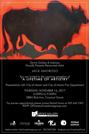 Renowned Artist Jack Amoroso to Present "A Lifetime of Artistry"