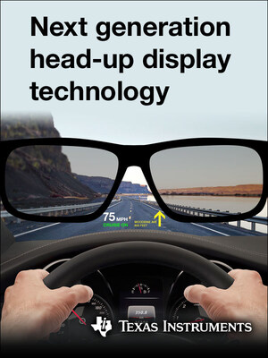 TI DLP® technology enables next-generation augmented reality head-up displays