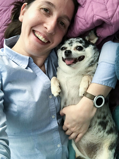 Julia Morley was a resident physician struggling to find inspiration when she visited Humane Animal Rescue in Pennsylvania to meet a lab mix. Instead, she fell in love with Lu-Seal, a 16-lb. Chihuahua who needed to lose half of her body weight.