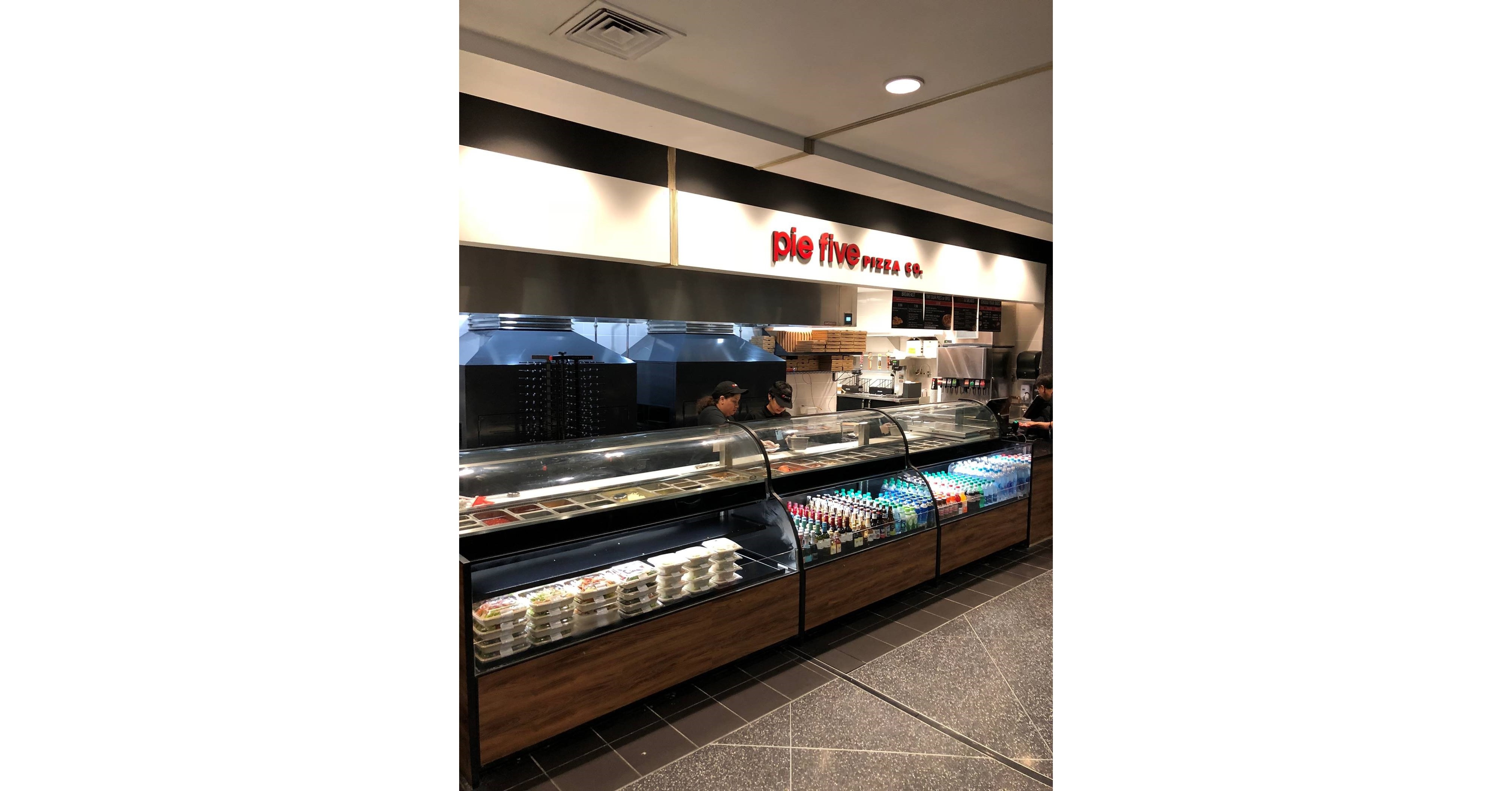 Pie Five's Newest Airport Location Sets Sales Records