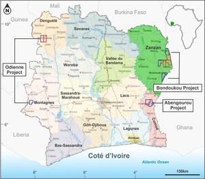 Spada Gold Announces Qualifying Transaction to Acquire Côte D'Ivoire Assets from Sandstorm Gold