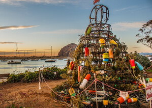 15 Crab Pot Holiday Trees Will Light-Up the Fishing Village of Morro Bay - Come Celebrate 12 Days of Winterfest in Morro Bay this Holiday Season