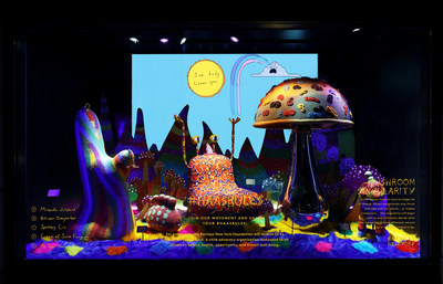 Barneys New York's Haas for the Holidays Madison Avenue Windows