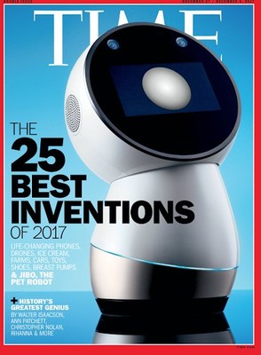 Jibo, the First Social Robot for the Home, Named One of TIME’s Best Inventions of 2017