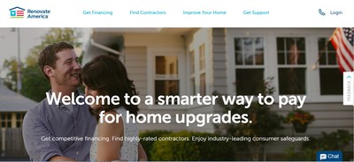 Renovate America's new online marketplace fills a previously unmet need for homeowners by giving them an easy-to-use, one-stop shop for browsing helpful renovation project advice, finding and selecting highly rated, quality-tested contractors, and comparing multiple financing options.