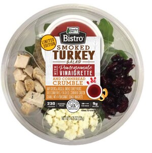 Fall into Autumn with Ready Pac Foods New Limited Edition Smoked Turkey with Pomegranate Vinaigrette Bistro Bowl®