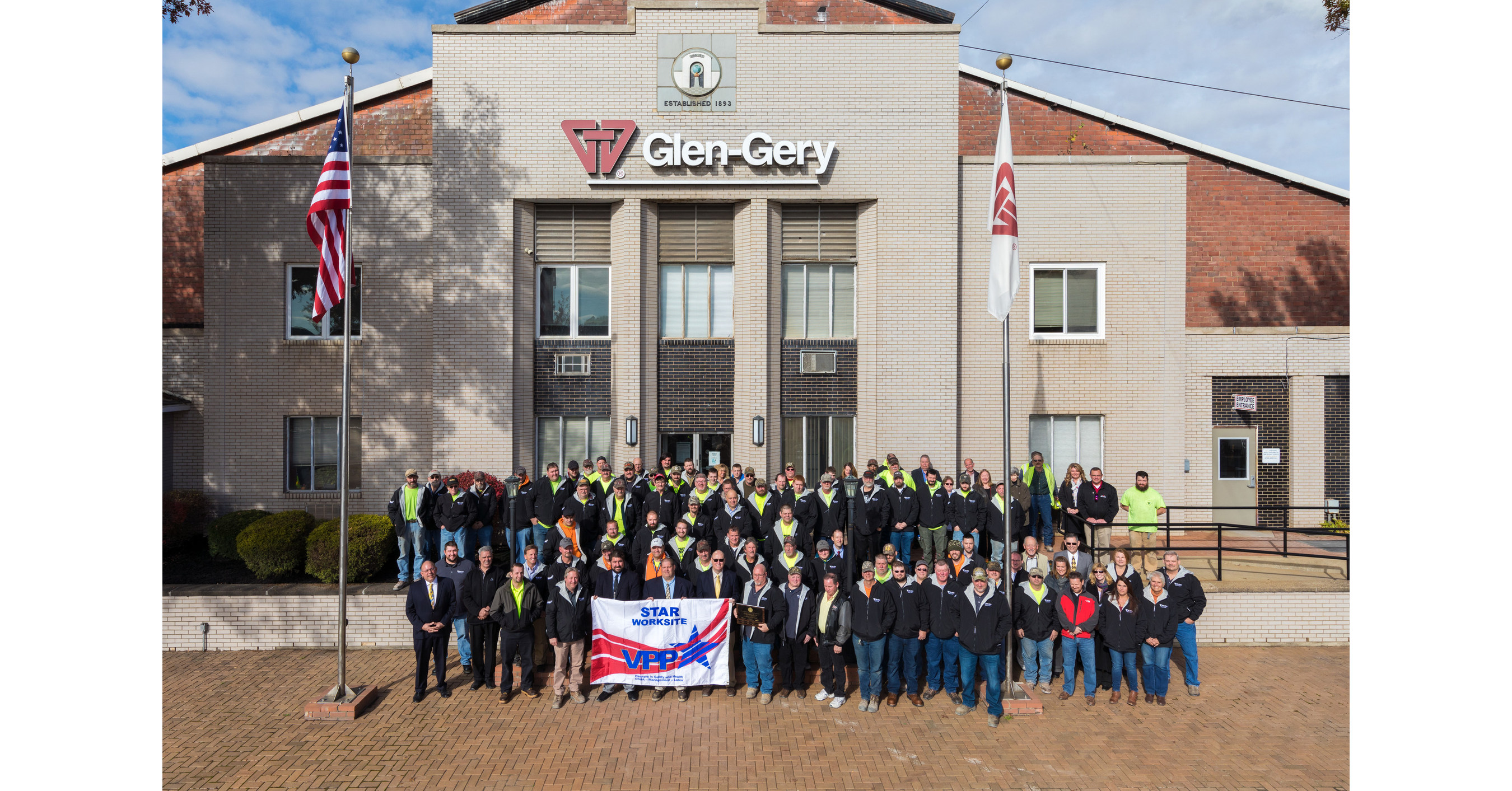 Two GlenGery Plants Achieve OSHA VPP Star Status