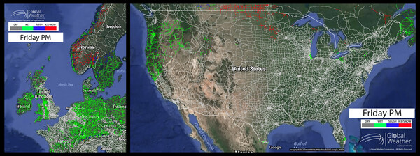 Weekend Road Conditions Preview Examples