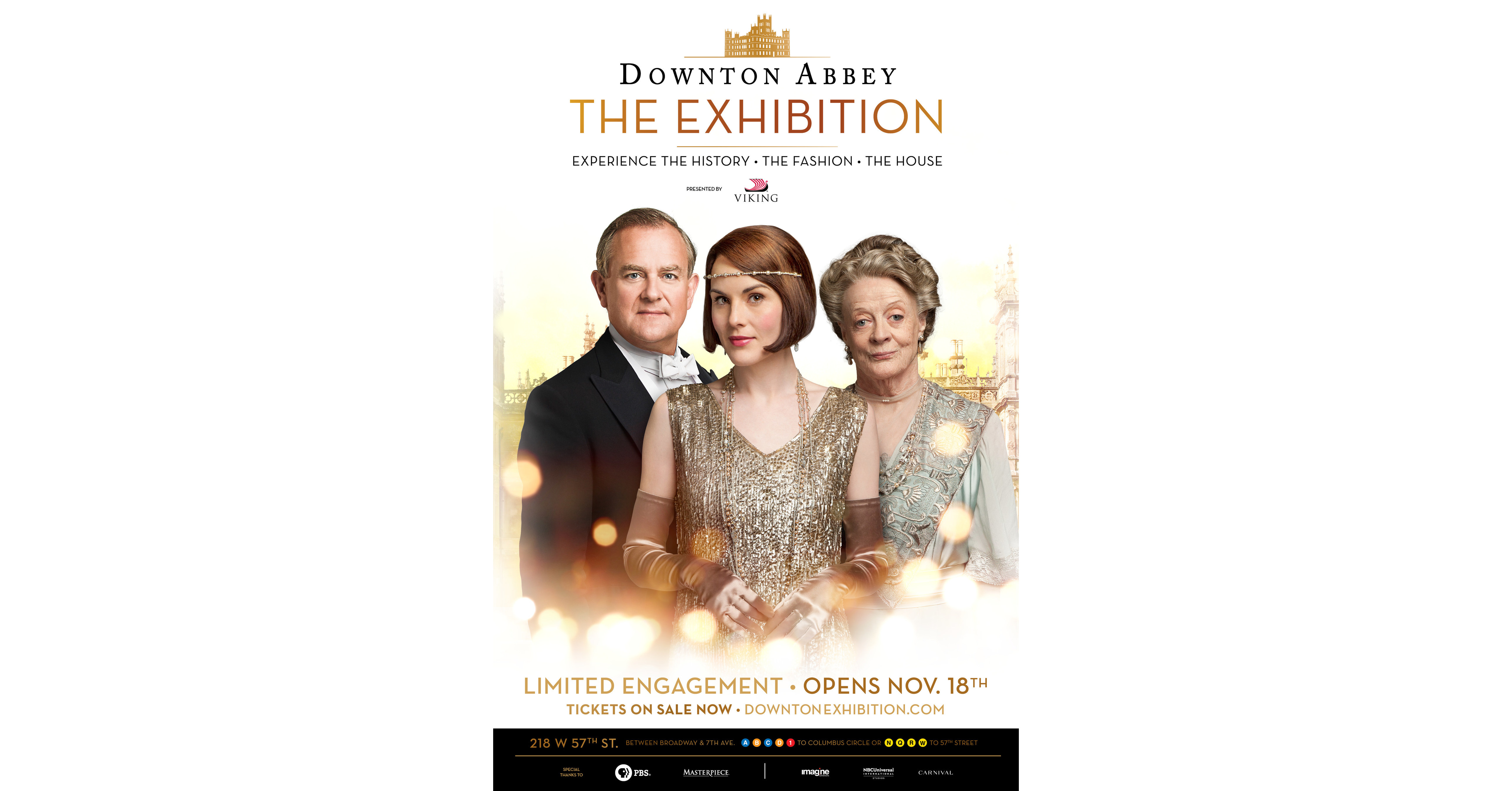 Viking Announces Sponsorship of New Downton Abbey Exhibition