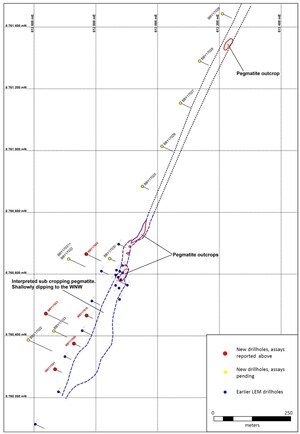 Leading Edge Materials Intersects Thickest Interval of Lithium Mineralization at Bergby, Sweden