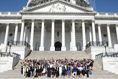 Beautycounter staff and Consultants during a lobbying trip to D.C. in May of 2016
