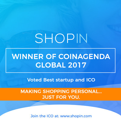Out of more than 40 competitors, Shopin was named the winner in the 2017 CoinAgenda Global blockchain startup competition by a panel of investors. Shopin is a blockchain technology startup, that is uniting the open ecommerce web and retail into a 