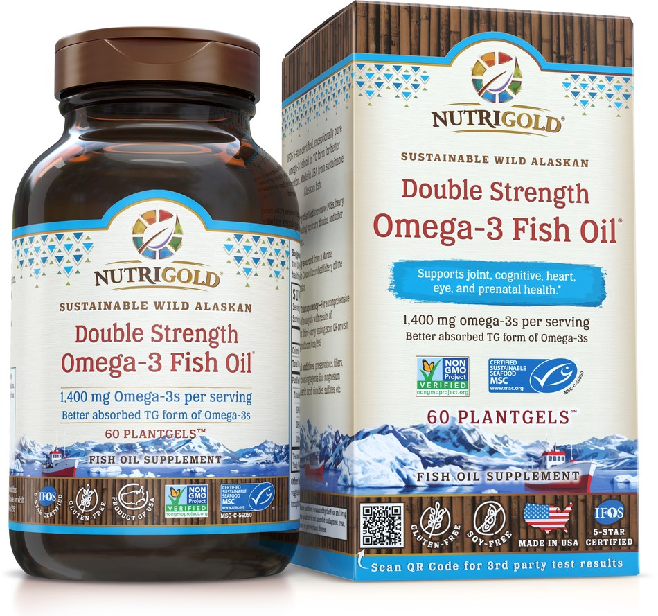 NutriGold® Raises The Bar Again With Omega3 Fish Oils in NonGMO