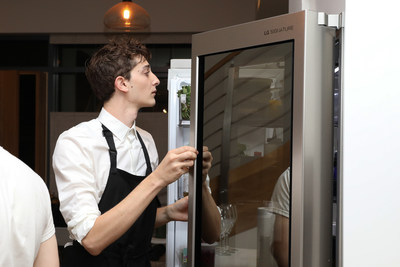 LG SIGNATURE upgrades chef Jonah Reider's famous Pith kitchen with sleek, state-of-the-art appliances including a stunning Refrigerator for exclusive dining experiences.